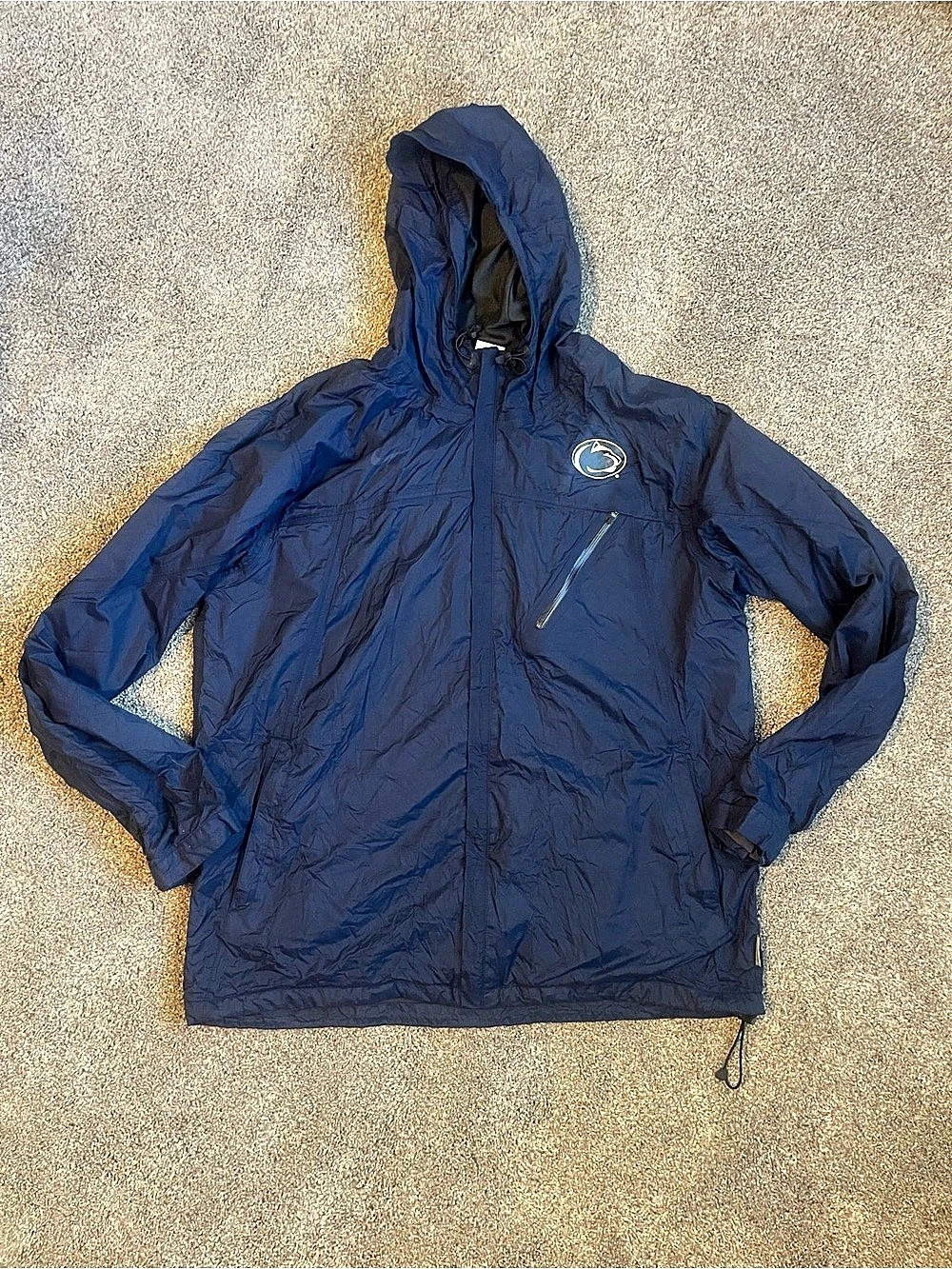 Nike Storm-FIT Penn State Hooded Jacket Blue XL